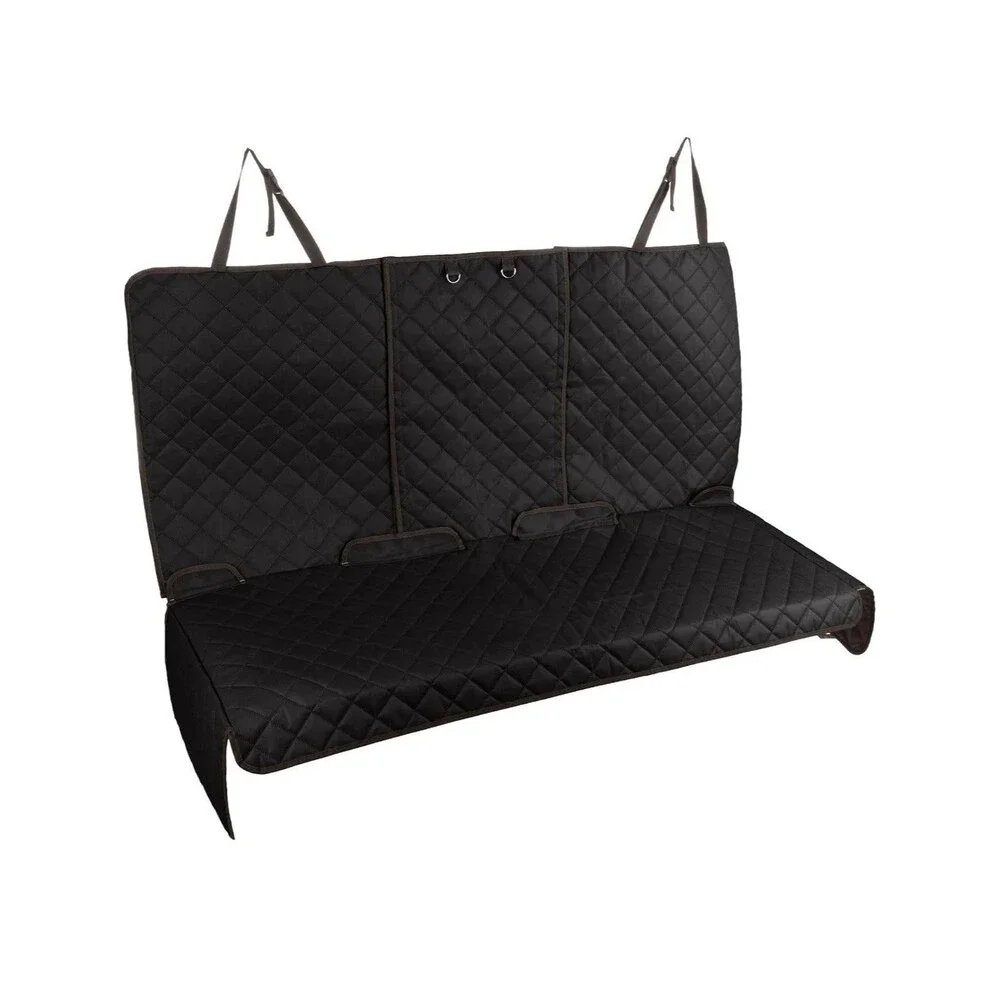 Petmaker Dog Pet Car Seat Cover Protector for Back Seat Water-Resistant Black